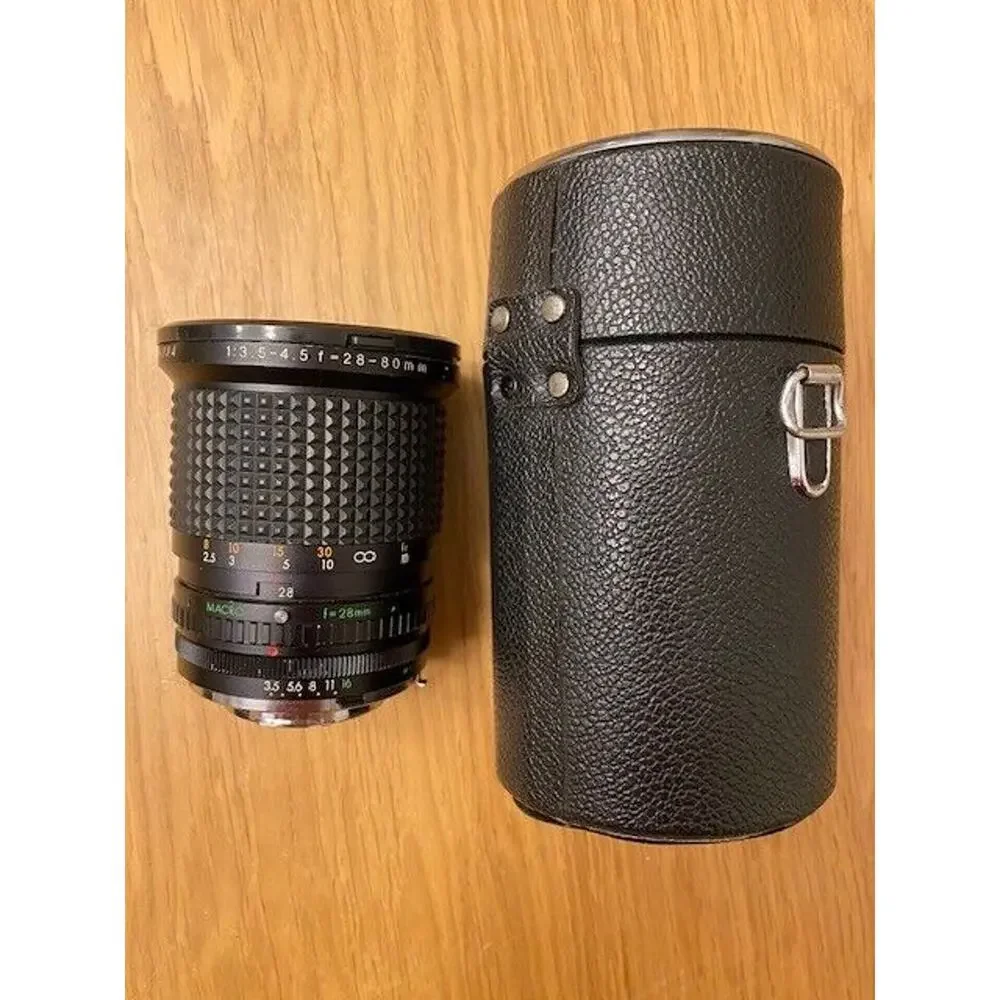 JCPenney Multi Coated Optics Lens 28-80mm f/3.5-4.5 One Touch Macro Zoom Canon